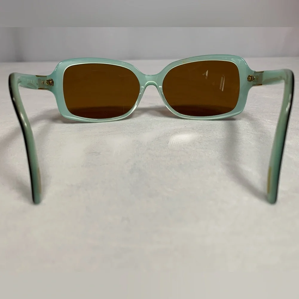 RALPH by Ralph Lauren Sunglasses Tortoise Turquoise Frames & Carrying Case Only